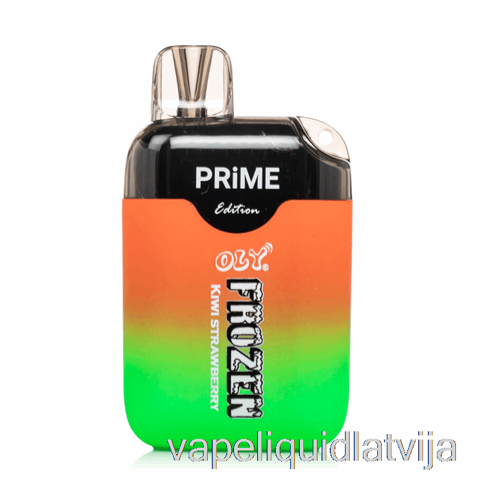 Oly Frozen Prime 6500 Vienreizējās Lietošanas Kivi Zemeņu Vape šķidrums